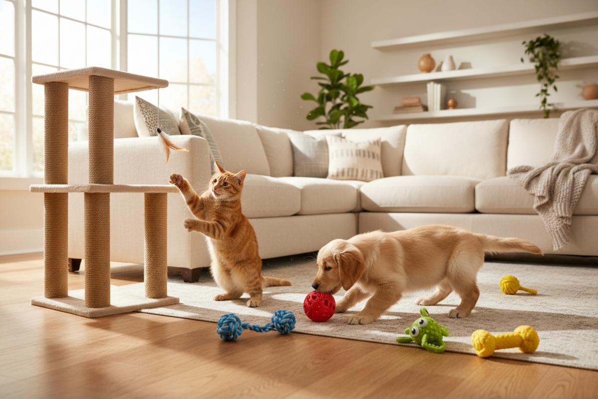 Toys & Scratching__Play, Explore & Have Fun.