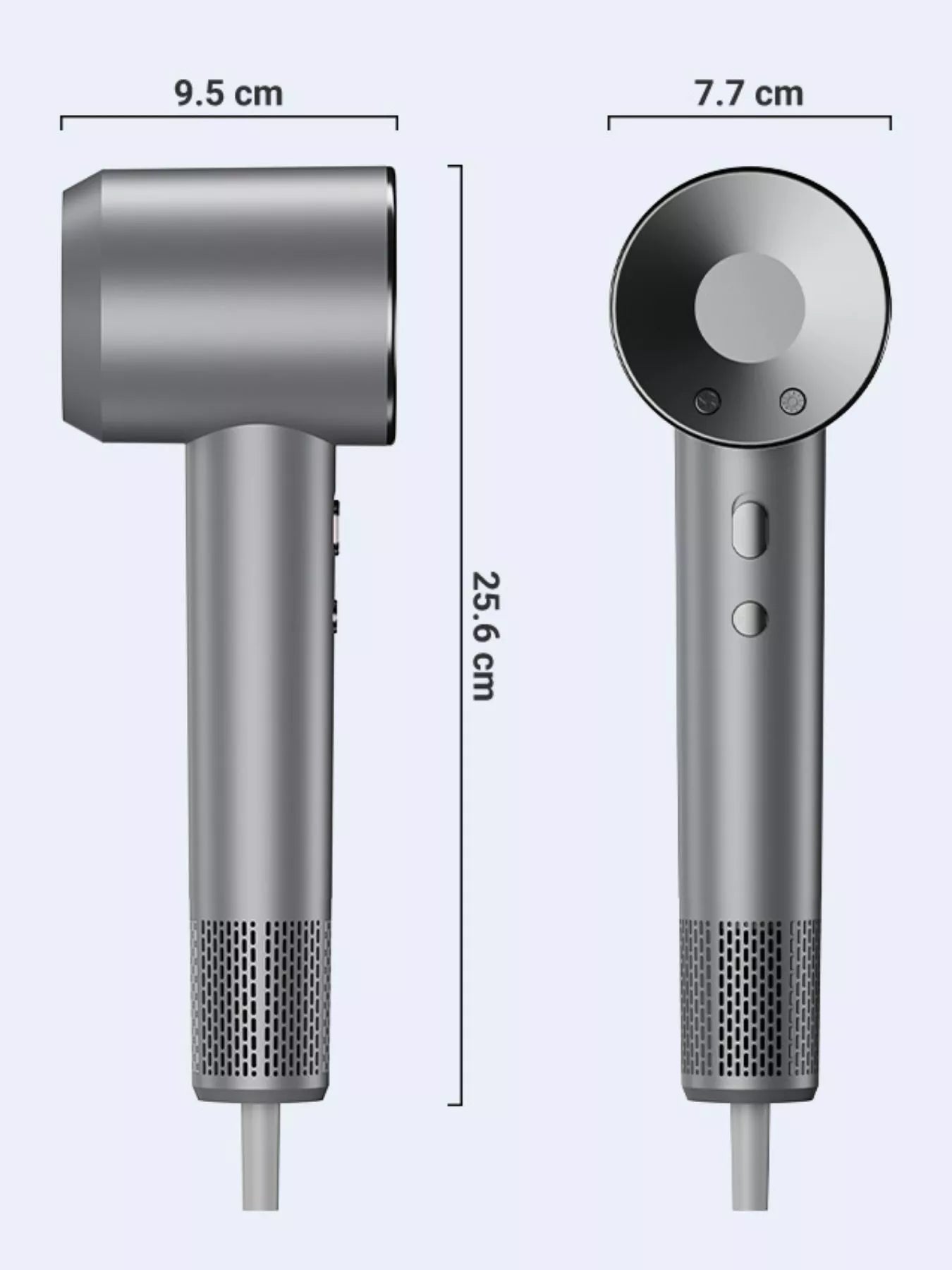 Intelligent Temperature Control High-Speed Hair Dryer by Trendsi