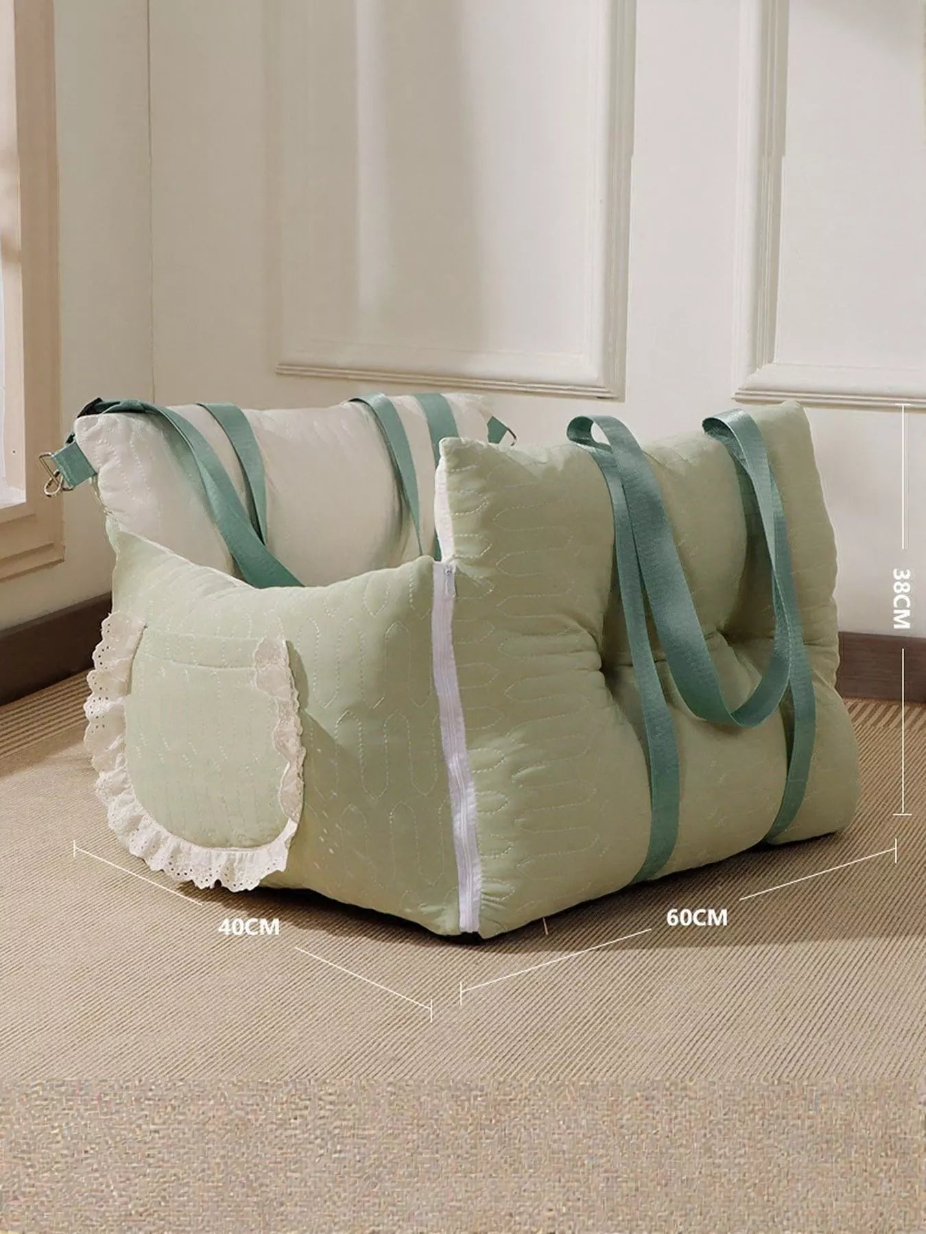 Comfortable & Secure Pet Car Seat Carrier by Trendsi