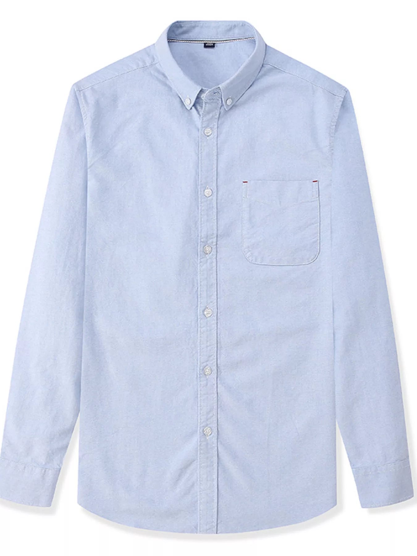 Men's Full Size Button Up Long Sleeve Shirt Plus Size by Trendsi
