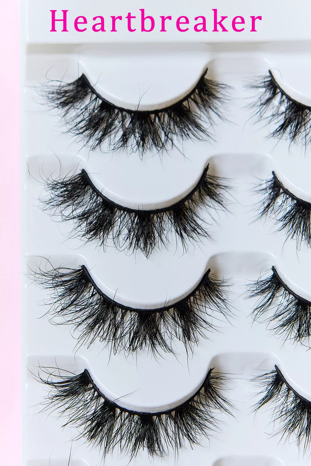 SO PINK BEAUTY Mink Eyelashes 5 Pairs by Trendsi