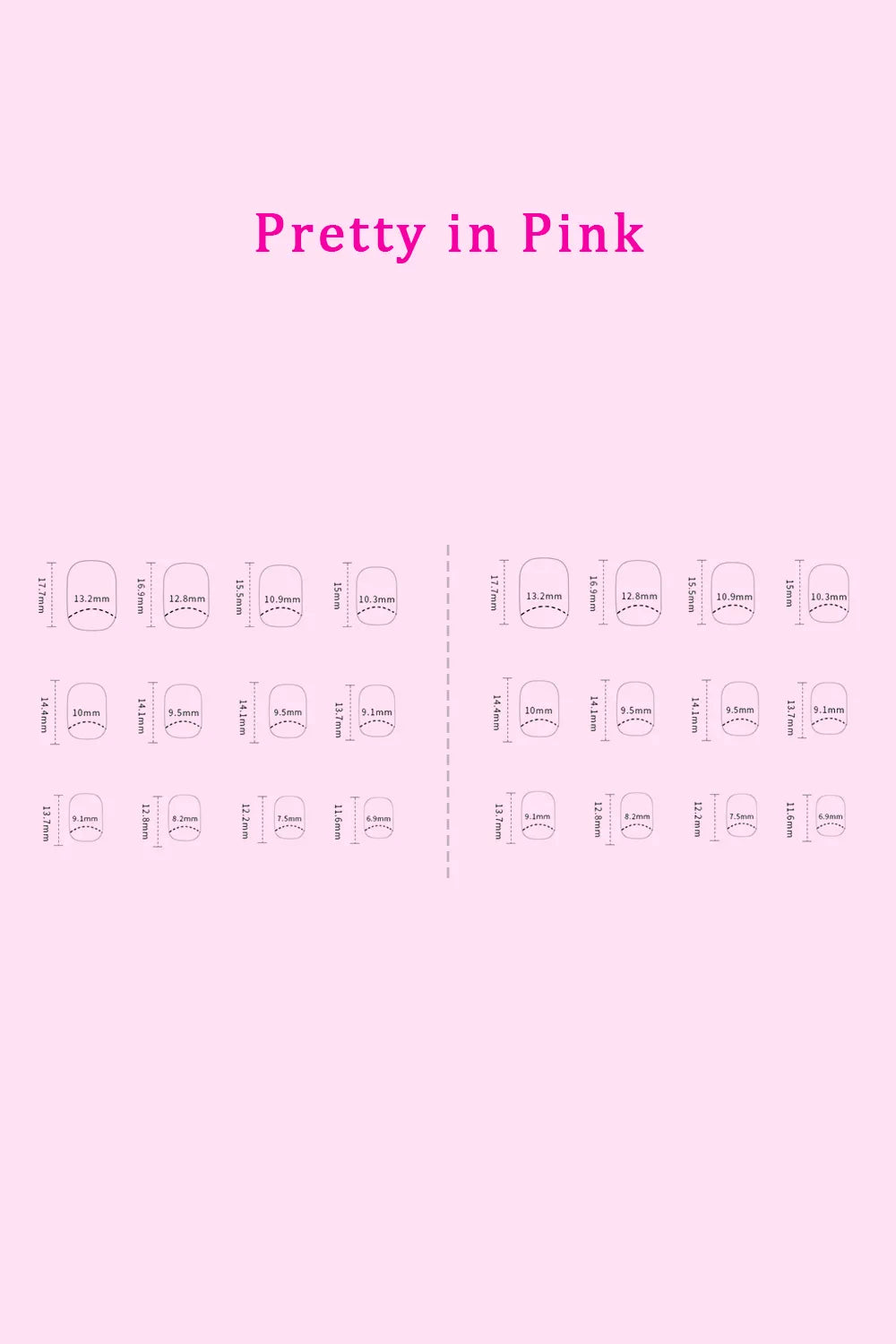 SO PINK BEAUTY Press On Nails 2 Packs by Trendsi