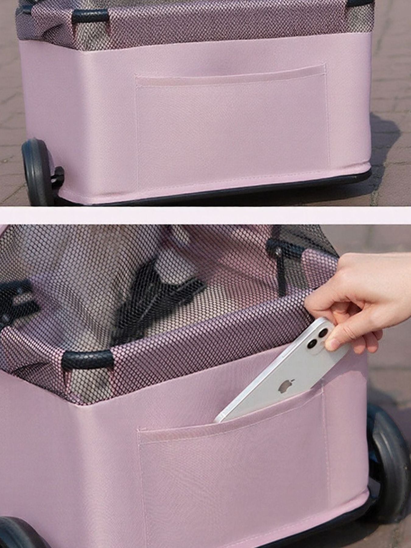 Foldable Pet Stroller by Trendsi
