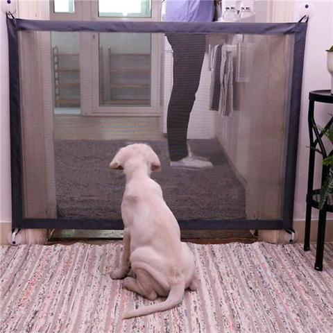 Portable Folding Pet Separation Barrier Dog Obstacle Safety Fence by DC-THE CEO