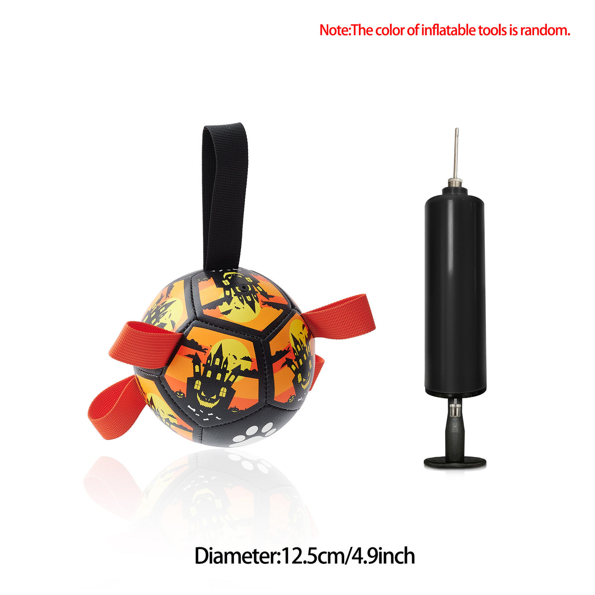 Interactive Dog Football Toy Soccer Ball Inflated Training Toy For Dogs Outdoor Border Collie Balls For Large Dogs Pet Supplies by DC-THE CEO