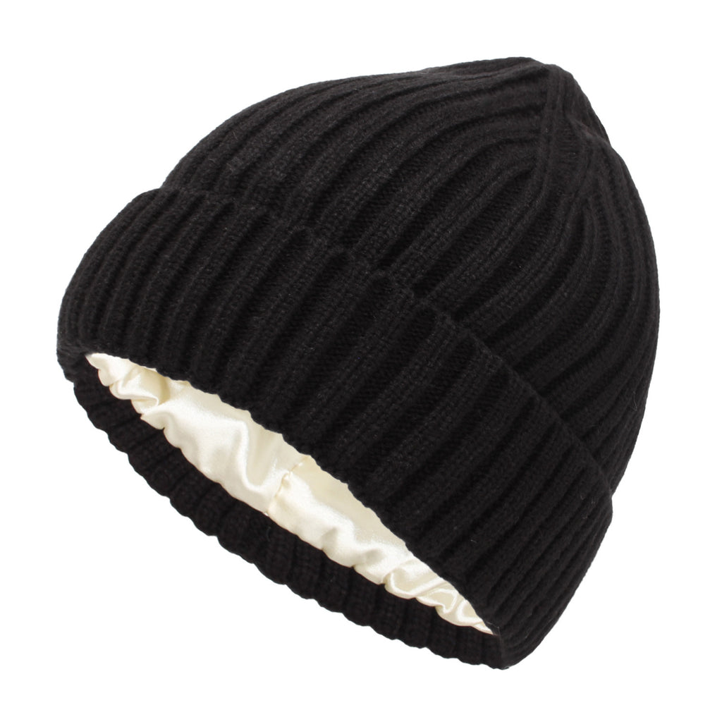 New Satin Warm Wool Hat Men And Women by DC-THE CEO