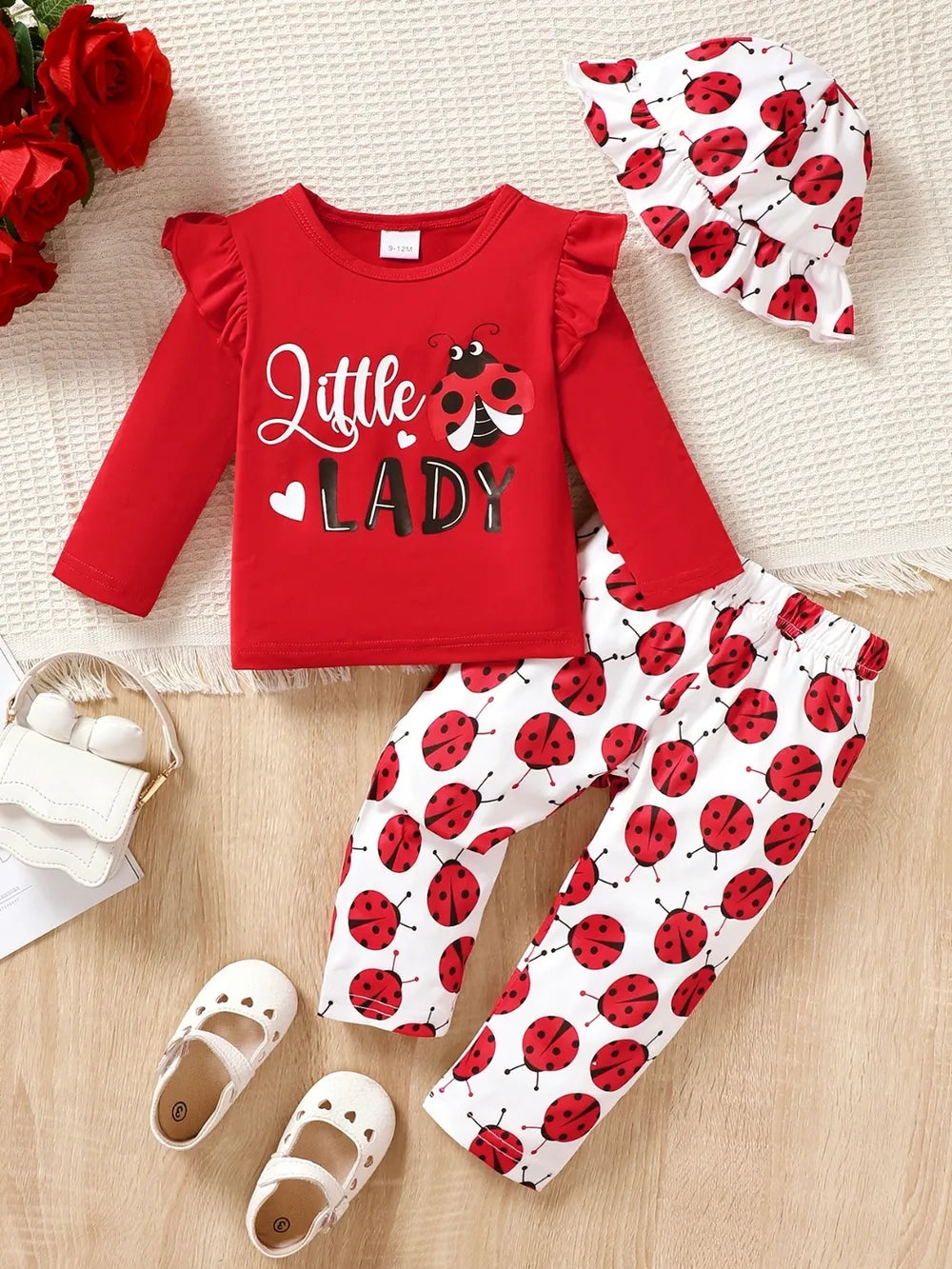 Children's Cartoon Top and Pants Set by Trendsi