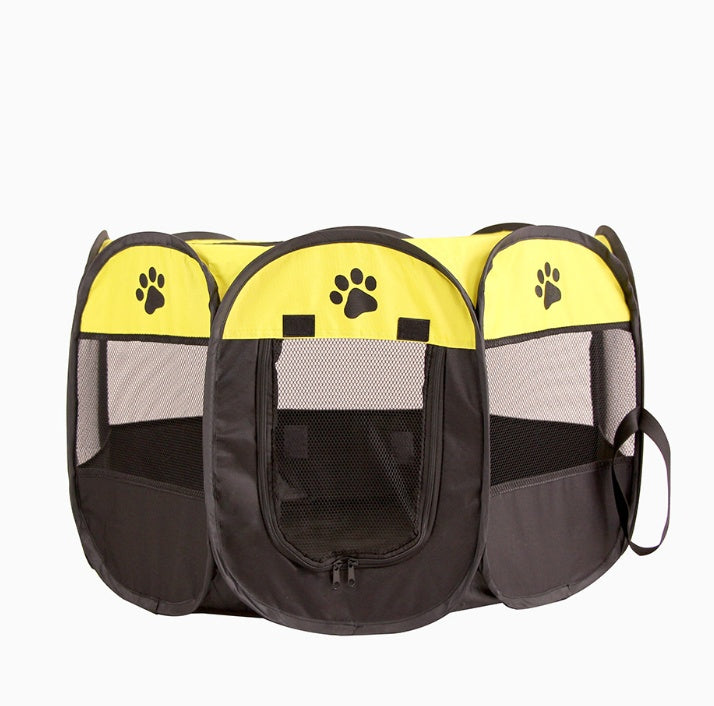 Folding Octagonal Pet Fence Oxford Cloth Cat And Dog Kennel by DC-THE CEO