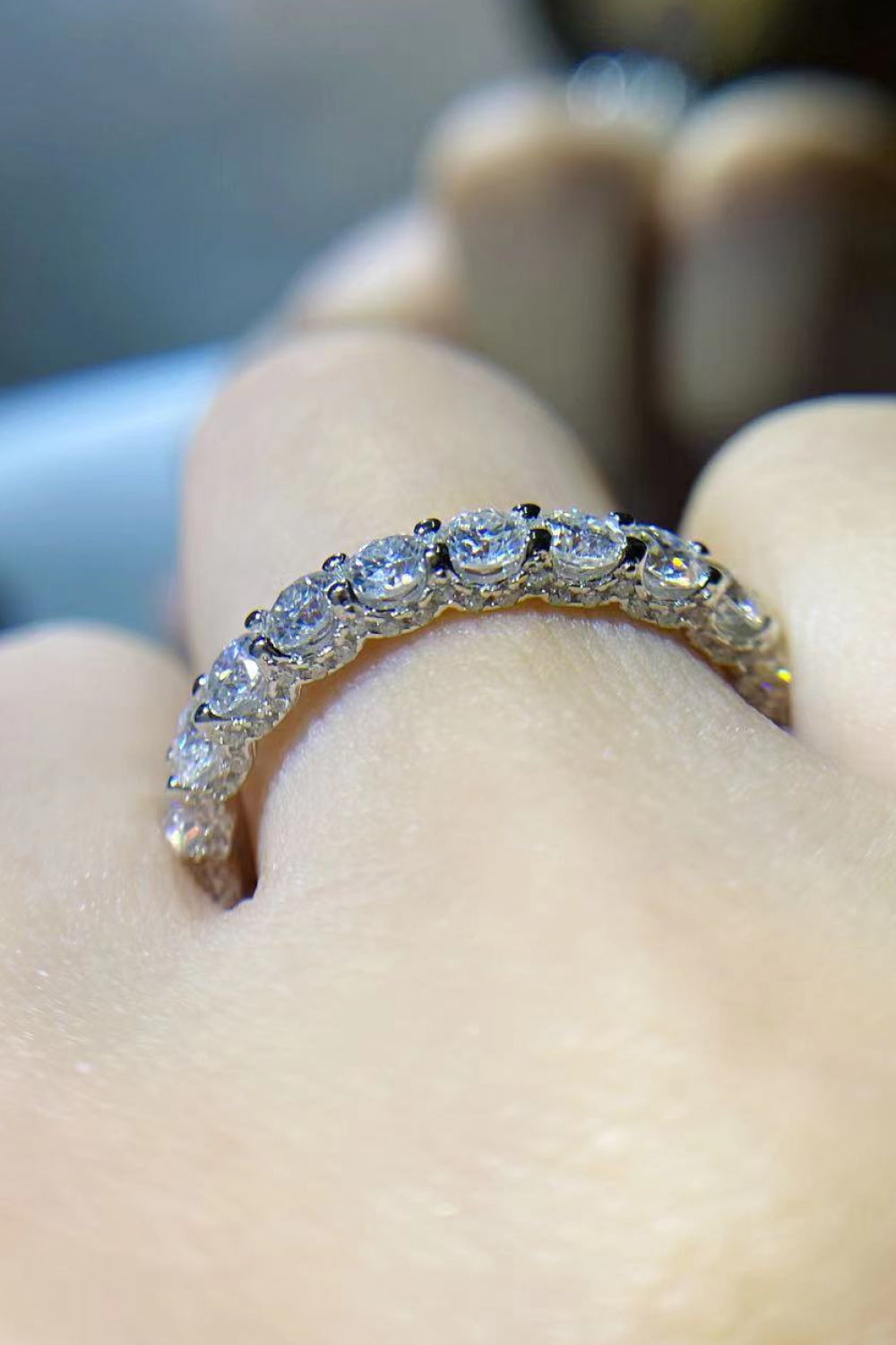 You've Got It 1.5 Carat Moissanite Ring by Trendsi