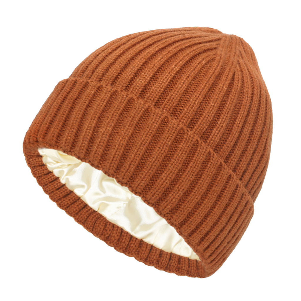 New Satin Warm Wool Hat Men And Women by DC-THE CEO