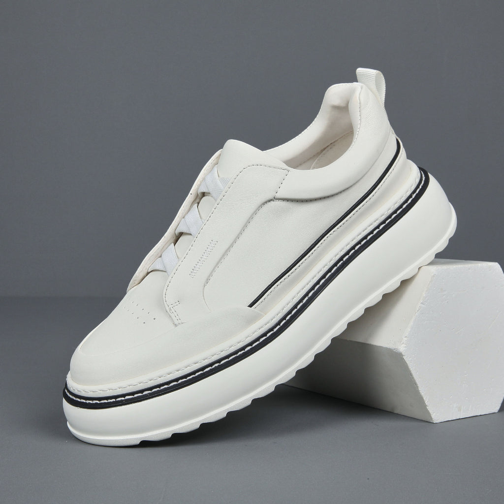 Breathable Casual Simple All-match Slip-on Lazy Stylish Sneaker by DC-THE CEO