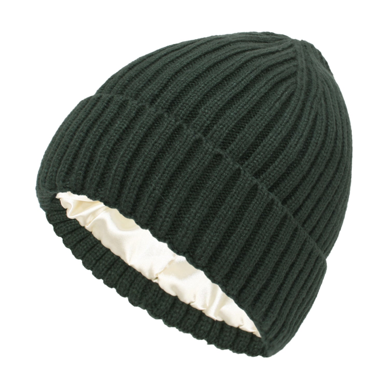 New Satin Warm Wool Hat Men And Women by DC-THE CEO