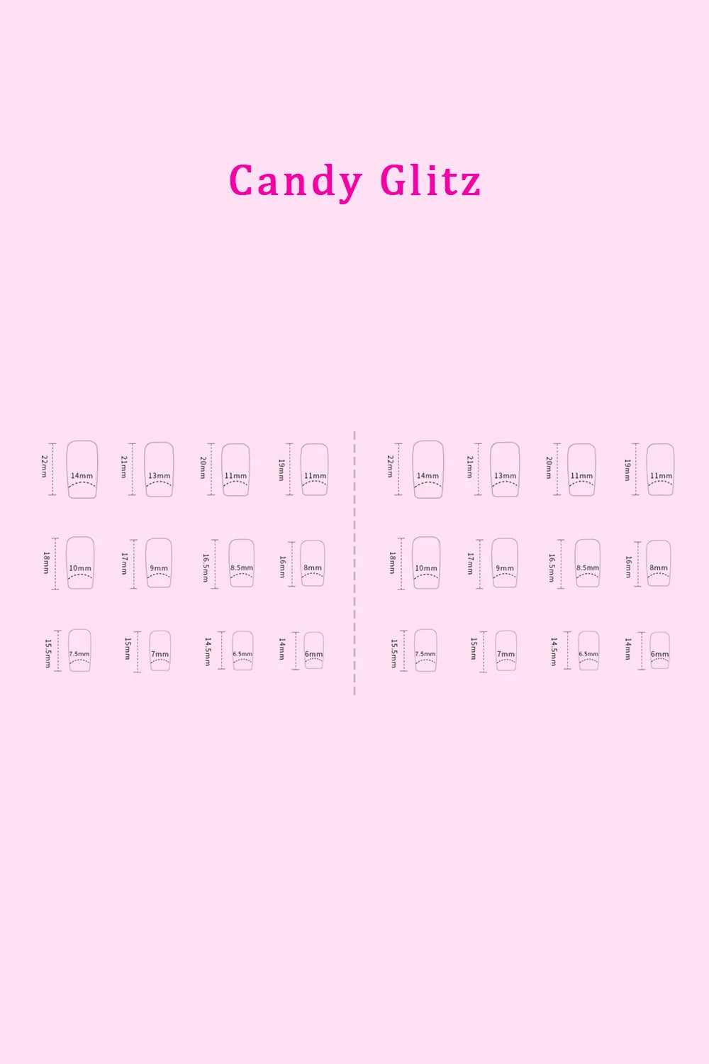 SO PINK BEAUTY Press On Nails 2 Packs by Trendsi