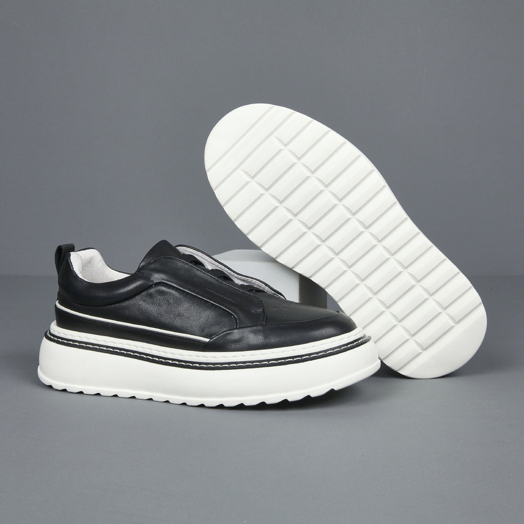 Breathable Casual Simple All-match Slip-on Lazy Stylish Sneaker by DC-THE CEO