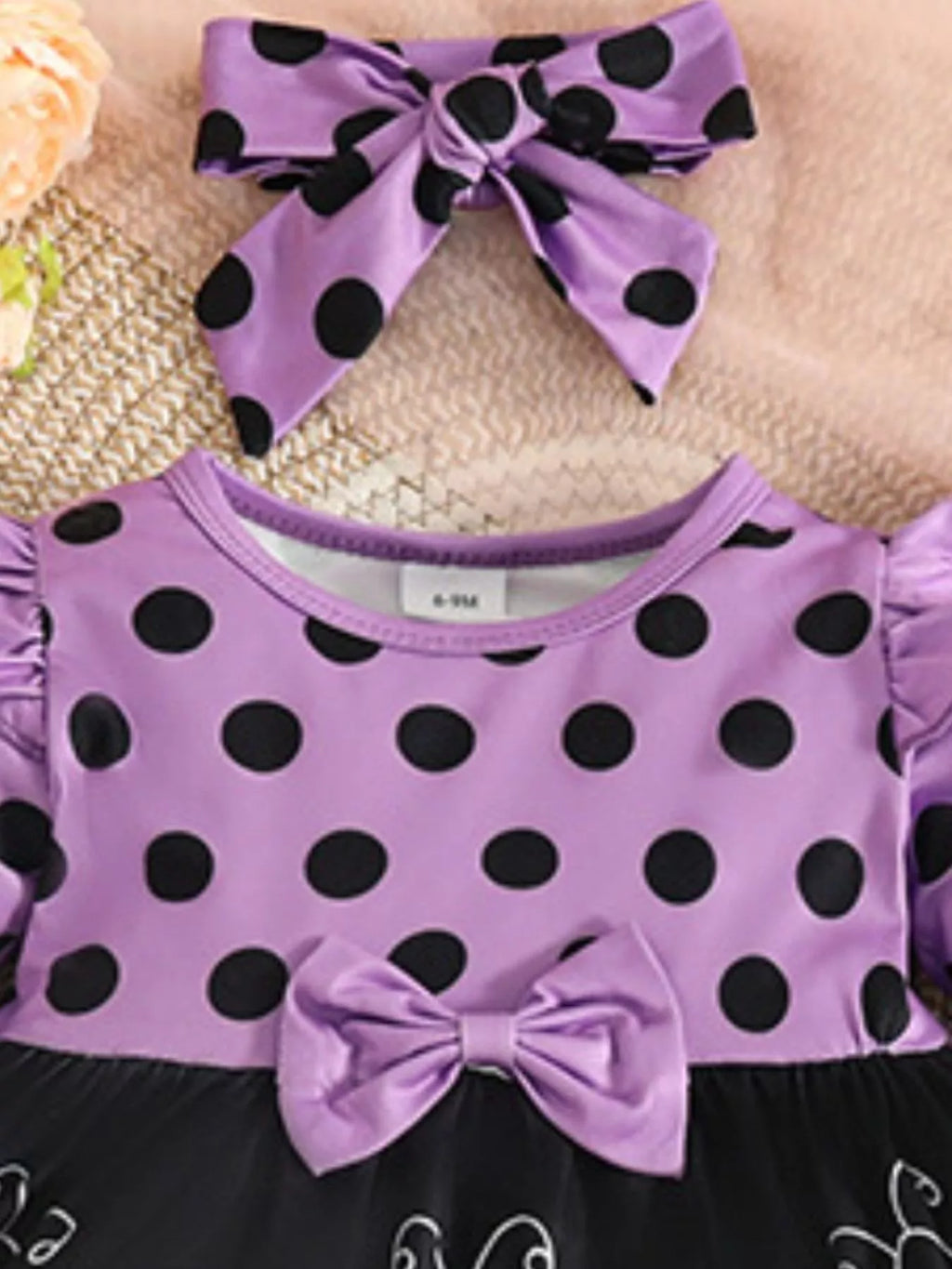 Children's Ladybug Print Ruffle Trim Top and Pants Set by Trendsi