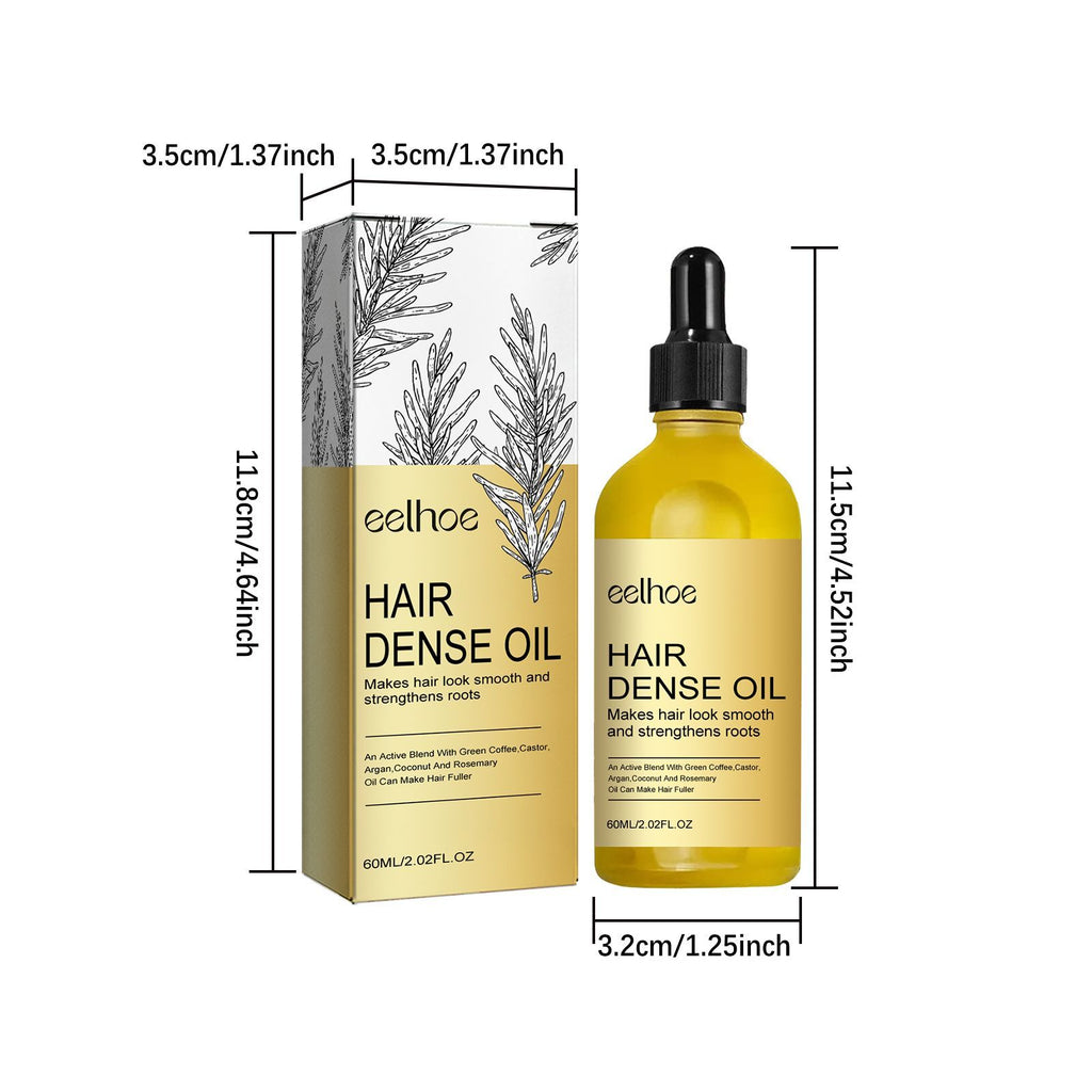 EELHOE Rosemary Hair Treatment Oil Scalp Cleansing Conditioning Volumizing Smoothing Repair Dry Frizzy Hair Conditioning Hair Treatment Oil by DC-THE CEO