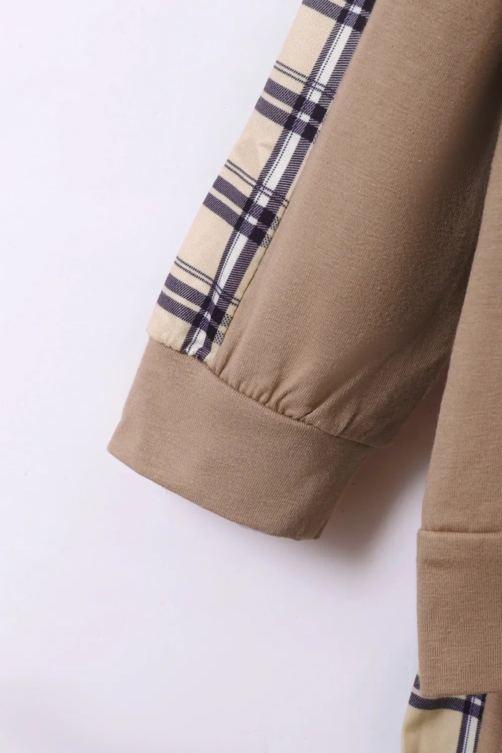 Children's Plaid Hoodie and pants Set by Trendsi