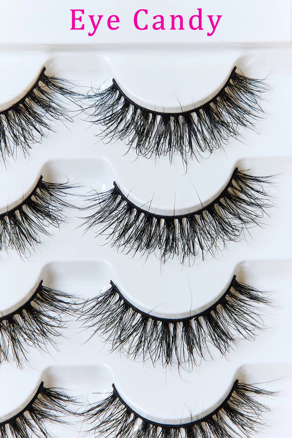 SO PINK BEAUTY Mink Eyelashes 5 Pairs by Trendsi