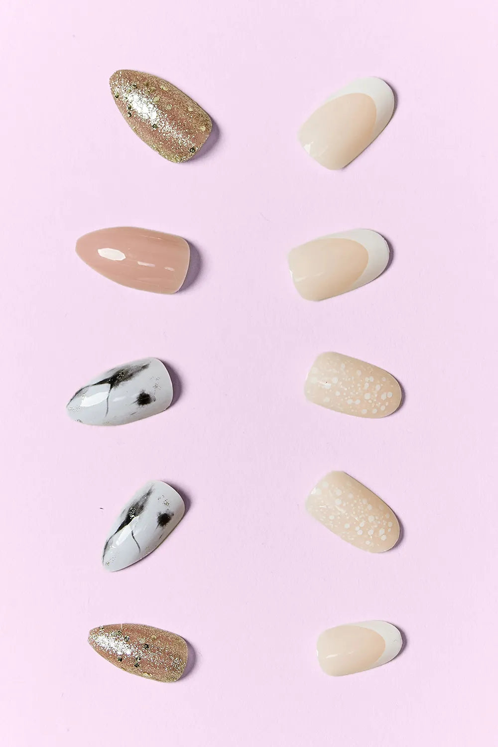 SO PINK BEAUTY Press On Nails 2 Packs by Trendsi
