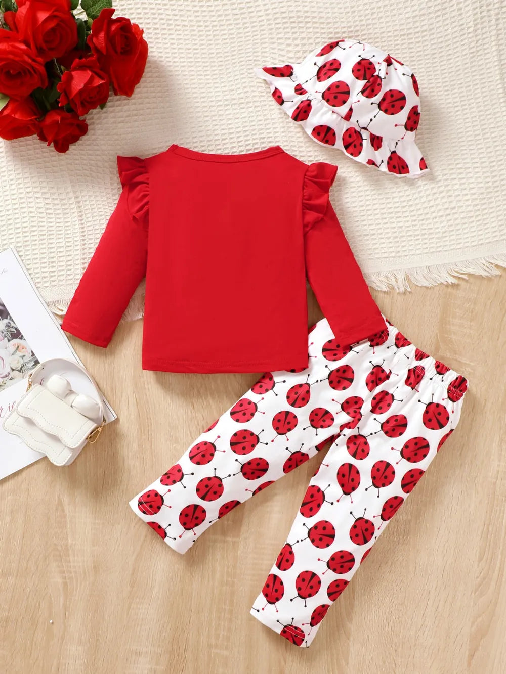 Children's Cartoon Top and Pants Set by Trendsi
