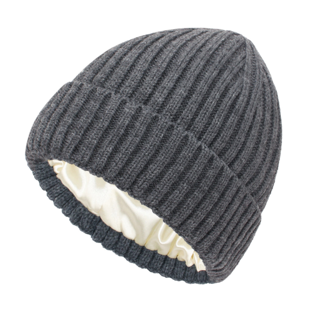 New Satin Warm Wool Hat Men And Women by DC-THE CEO