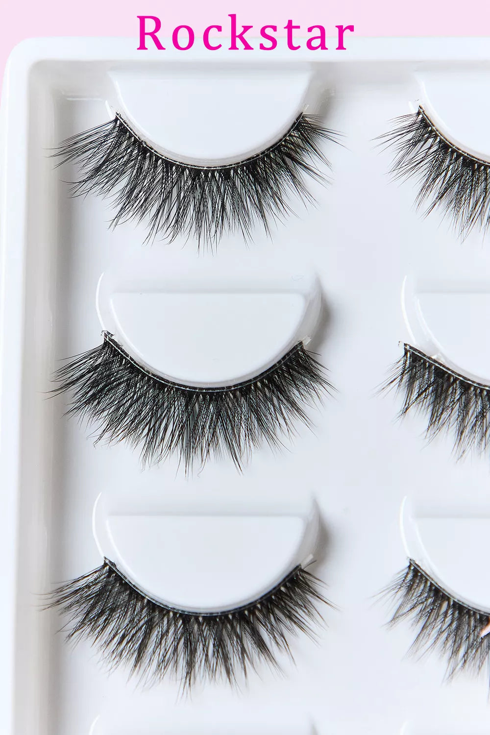 SO PINK BEAUTY Faux Mink Eyelashes 5 Pairs by Trendsi