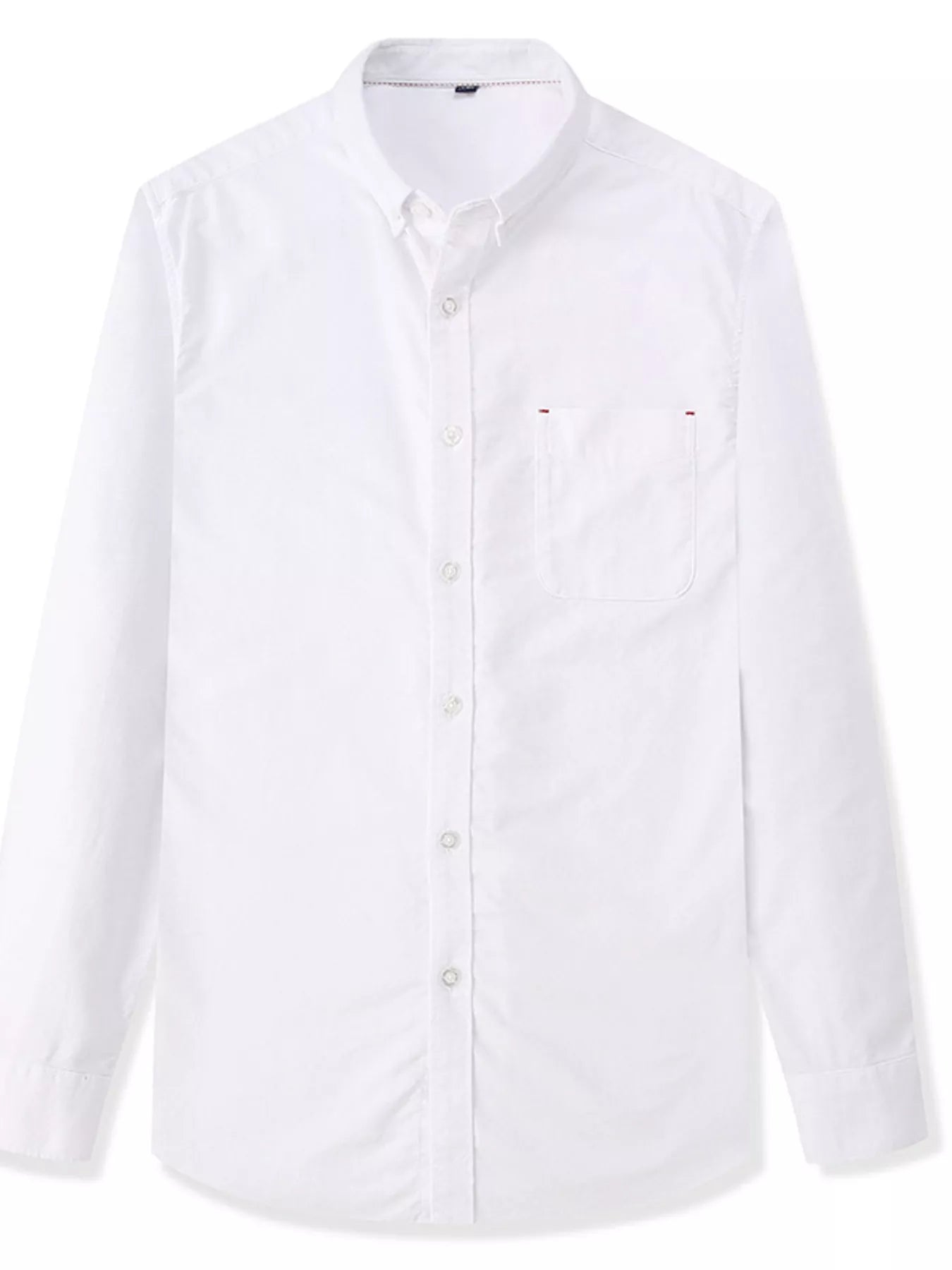 Men's Full Size Button Up Long Sleeve Shirt Plus Size by Trendsi