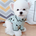 Dot turtleneck dog bottoming shirt by DC-THE CEO