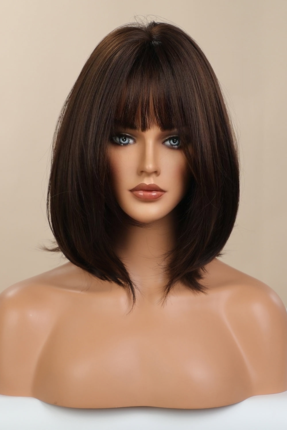 Full-Machine Bobo Synthetic Wigs 9'' by Trendsi