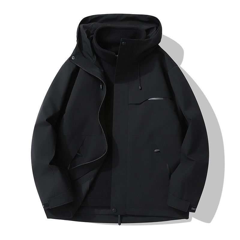 Outdoor Waterproof Cotton Coat Jacket Men by Estely