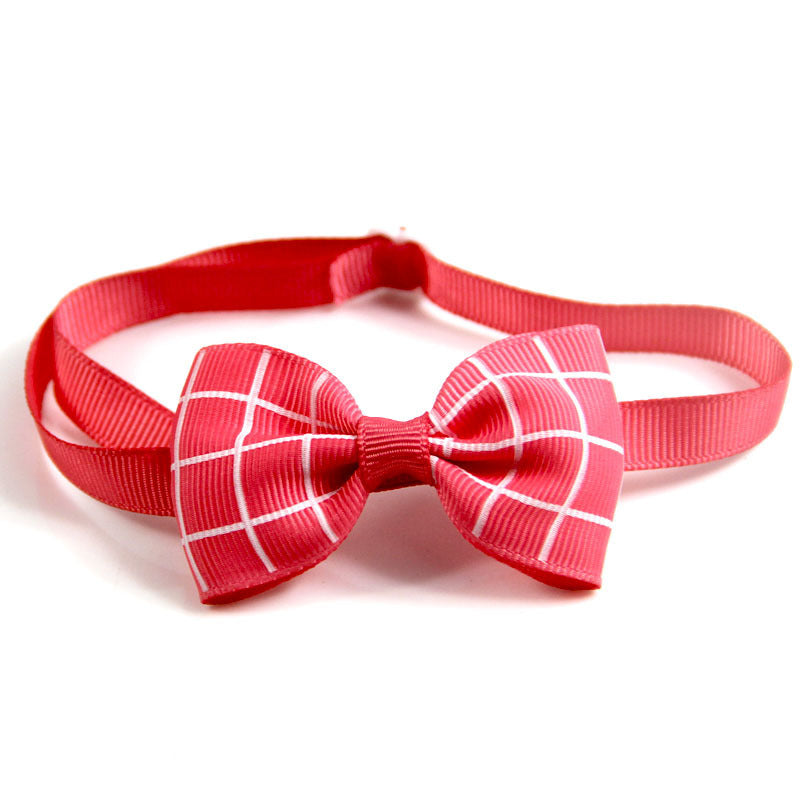 Plaid Pet Tie Cat Dog Scarf Accessories Pet Accessories by DC-THE CEO