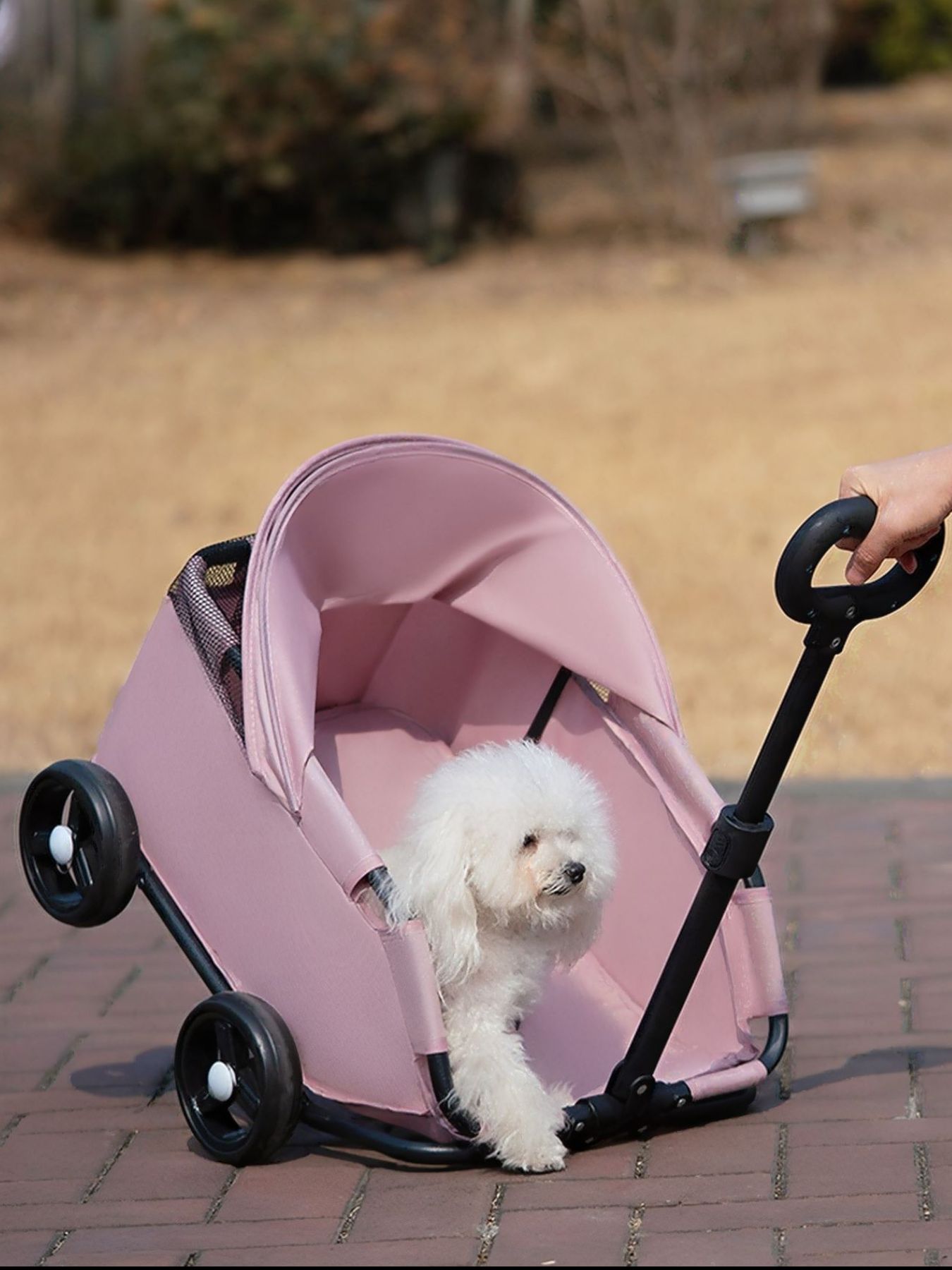 Foldable Pet Stroller by Trendsi