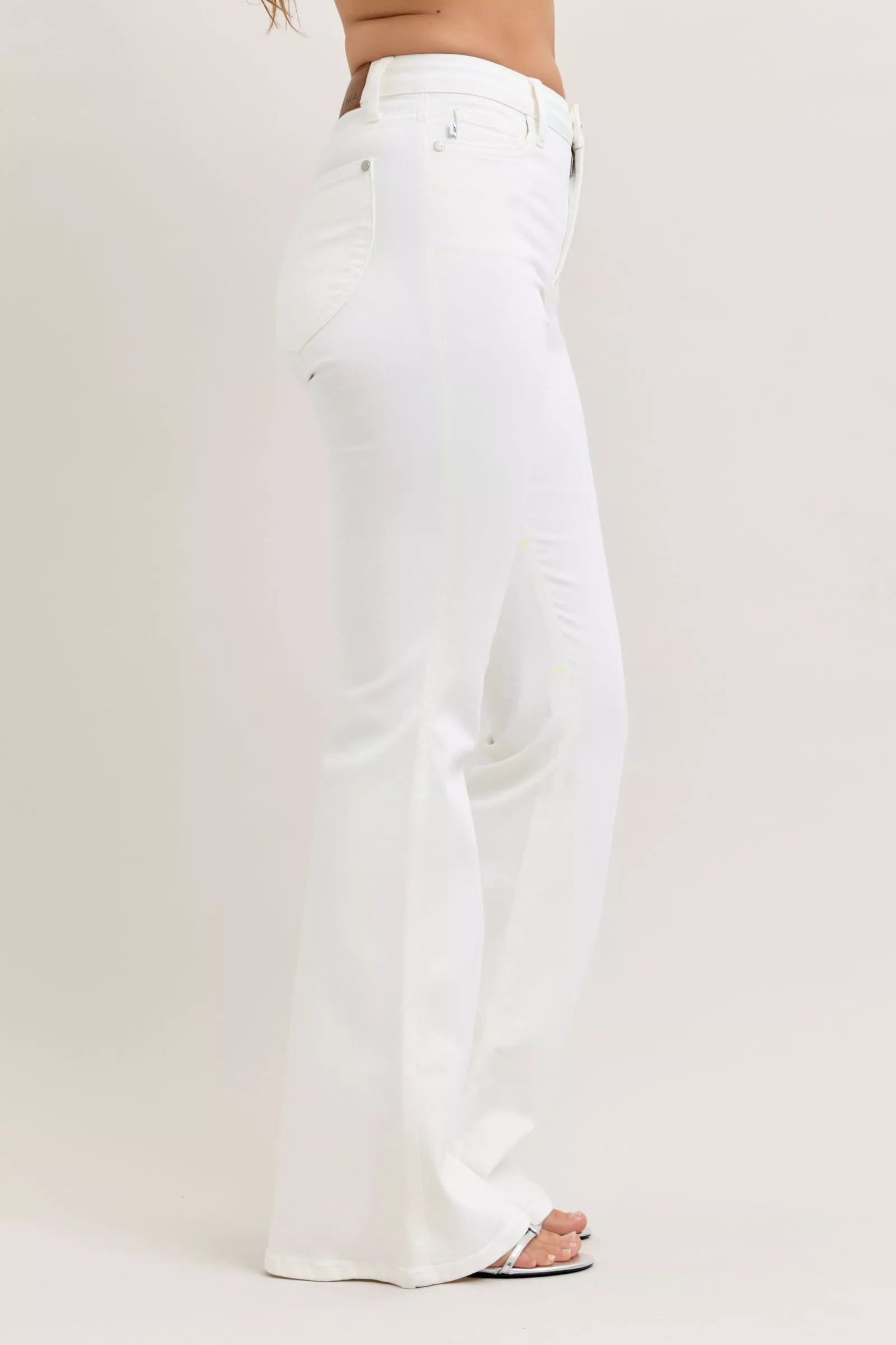Judy Blue High-Waisted Tummy Control Flare Jeans by Trendsi