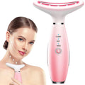 Facial And Neck Massager, Pink Neck Beauty Device by DC-THE CEO