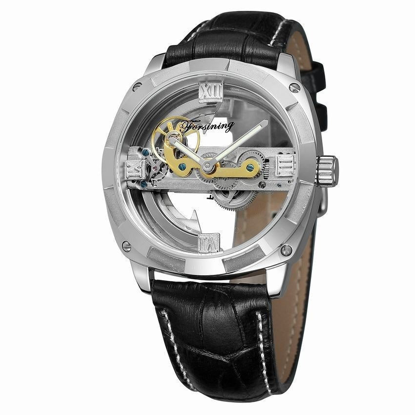Business Casual Fashion Men's Watch Waterproof Tourbillon Automatic Mechanical