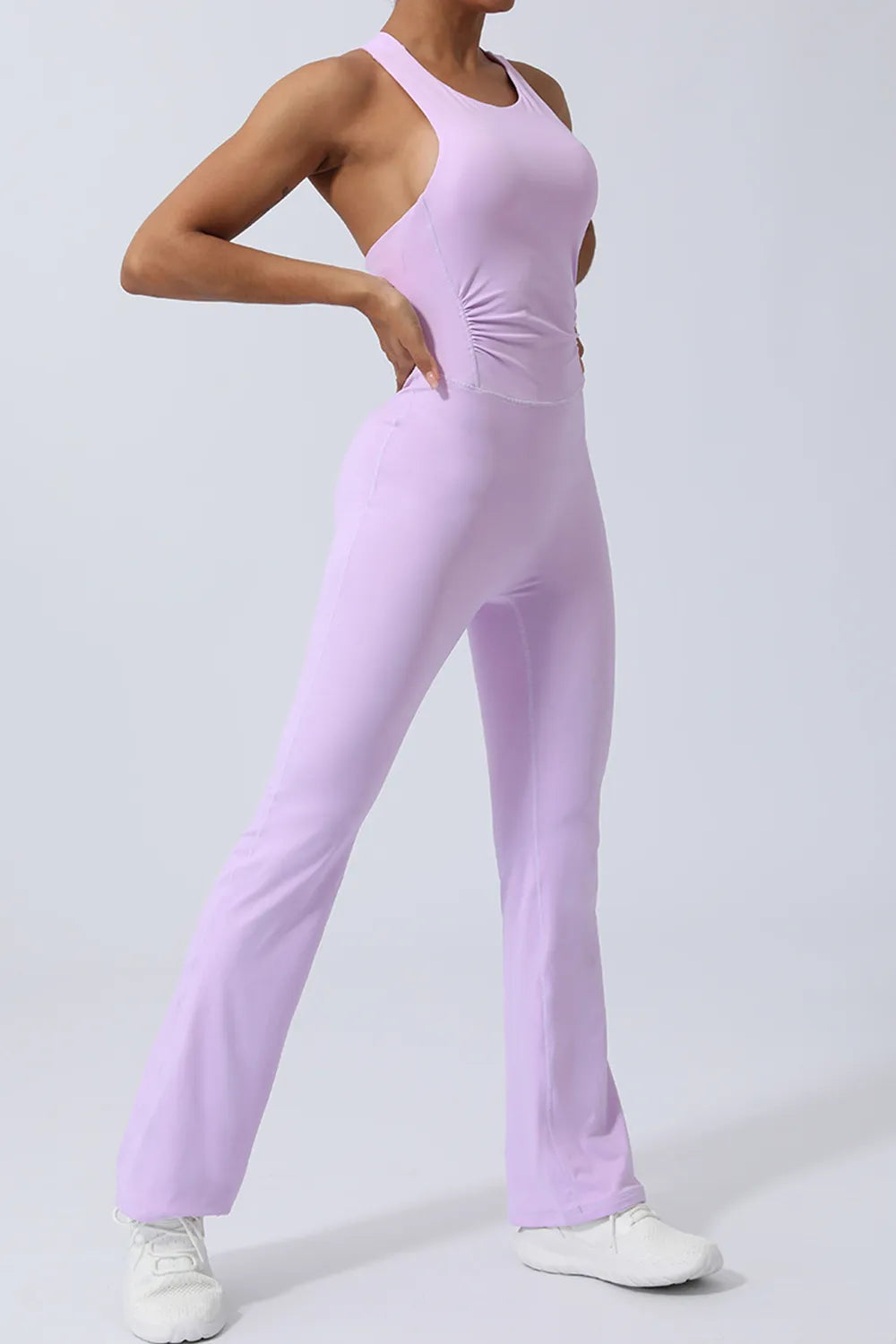 Crisscross Wide Strap Sleeveless Jumpsuit by Trendsi