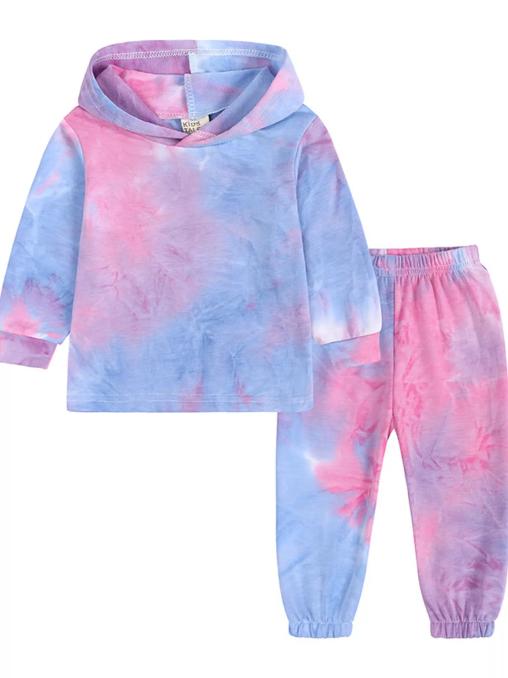 Children's Tie-Dye Hoodie and Pants Set by Trendsi