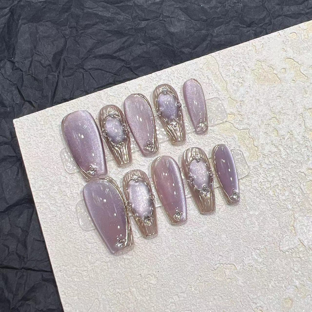 Handmade Wear Armor Fake Nail Patch by DC-THE CEO