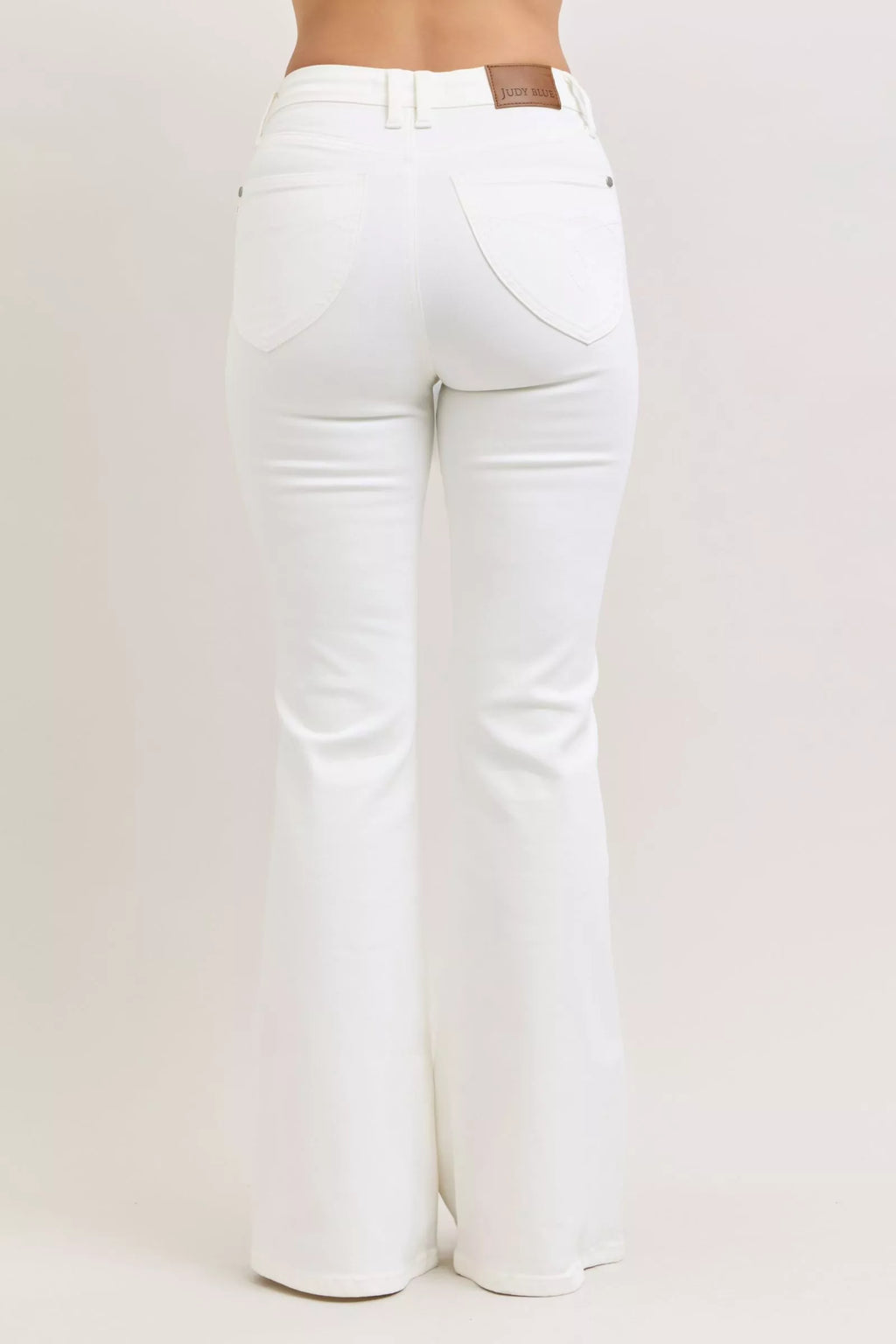 Judy Blue High-Waisted Tummy Control Flare Jeans by Trendsi