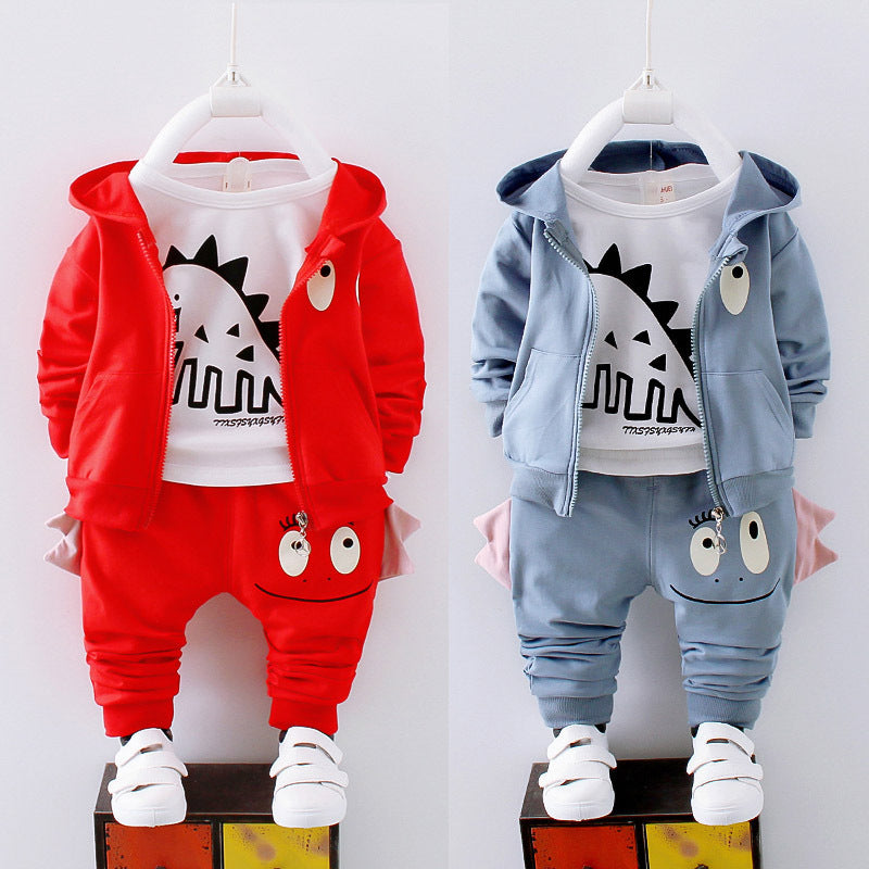 Cotton Children's Clothing Boys Autumn Clothing Summer Spring Clothing Boys by DC-THE CEO
