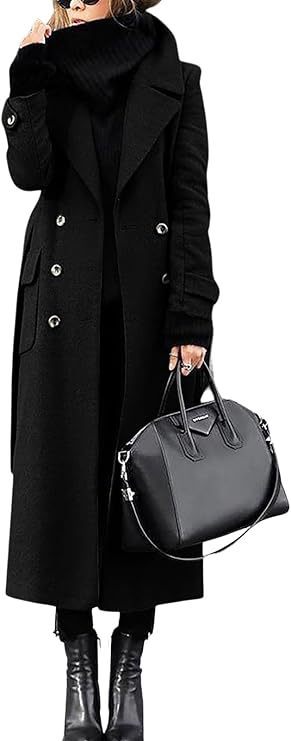 Thick Wool Women's Coat Extended by DC-THE CEO
