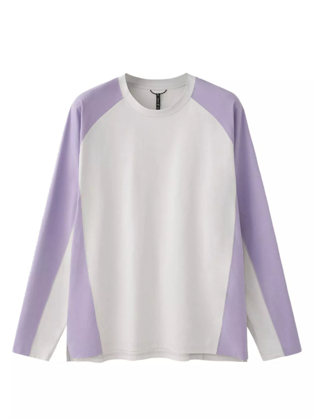 Men's Two-Tone Raglan Long Sleeve T-Shirt by Trendsi