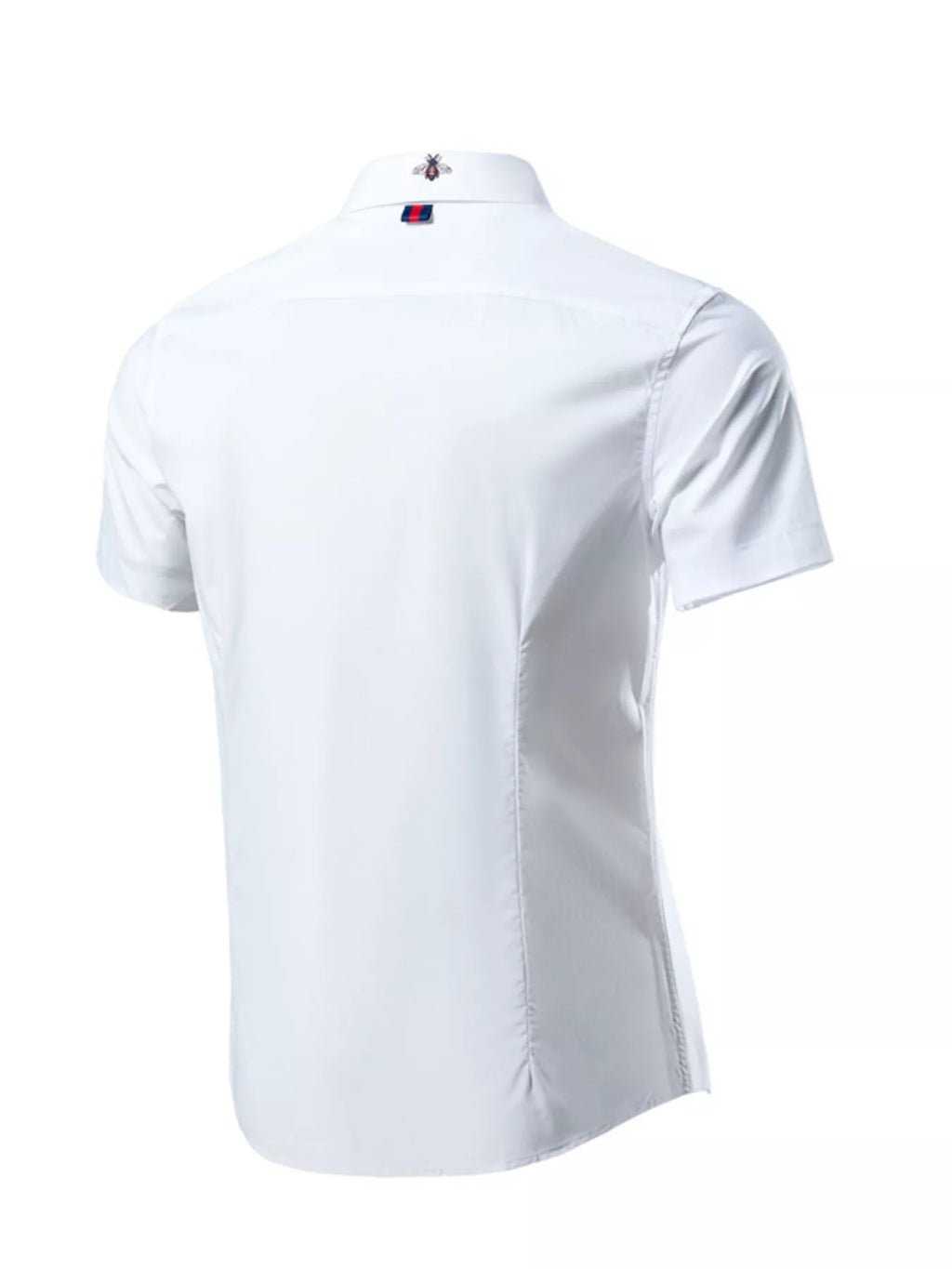Men's Plus Size Slim Fit Short Sleeve Shirt by Trendsi
