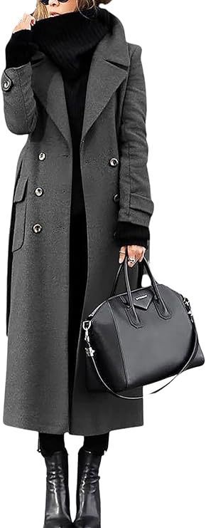 Thick Wool Women's Coat Extended by DC-THE CEO