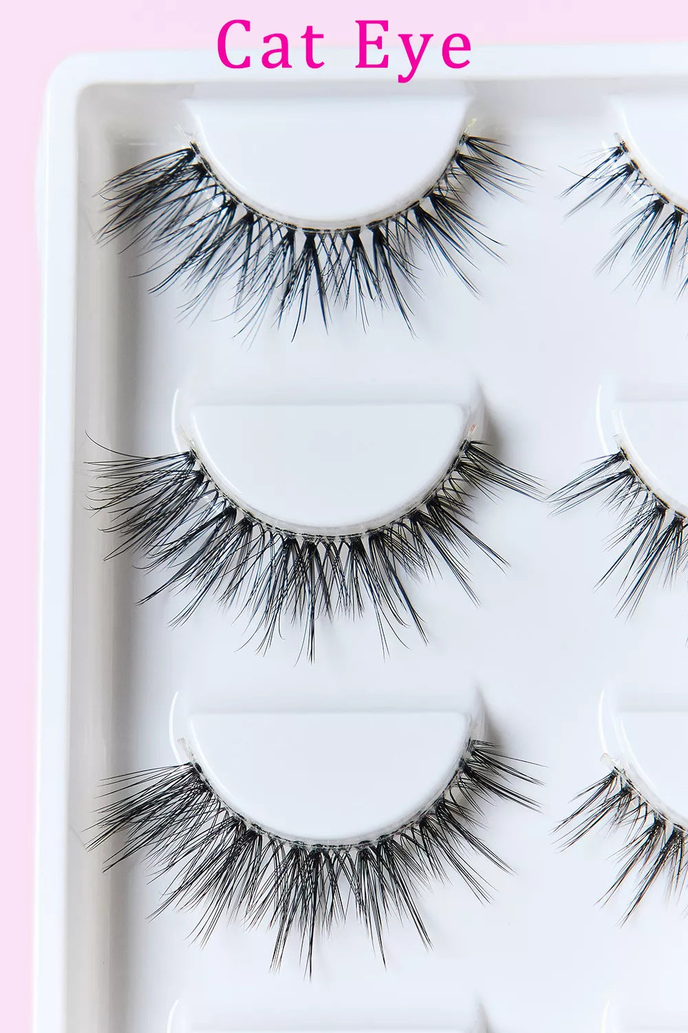 SO PINK BEAUTY Faux Mink Eyelashes 5 Pairs by Trendsi