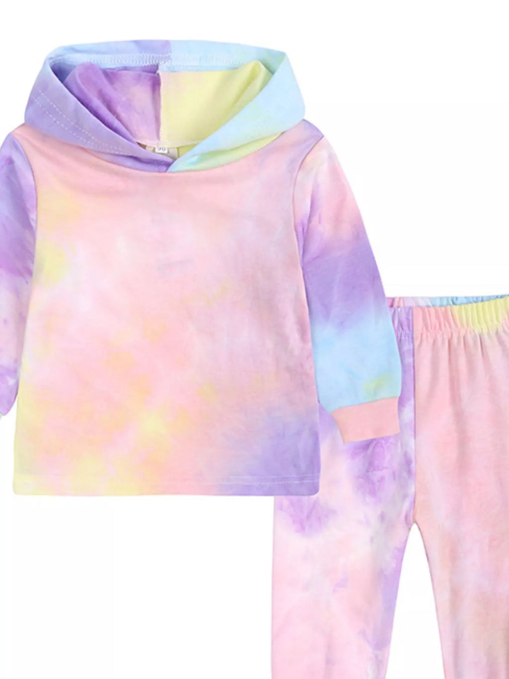 Children's Tie-Dye Hoodie and Pants Set by Trendsi