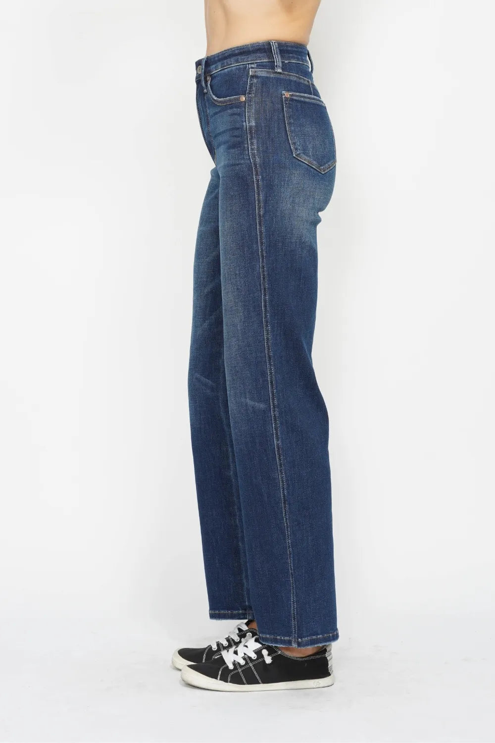 Judy Blue Full Size High Waist Tummy Control Jeans by Trendsi