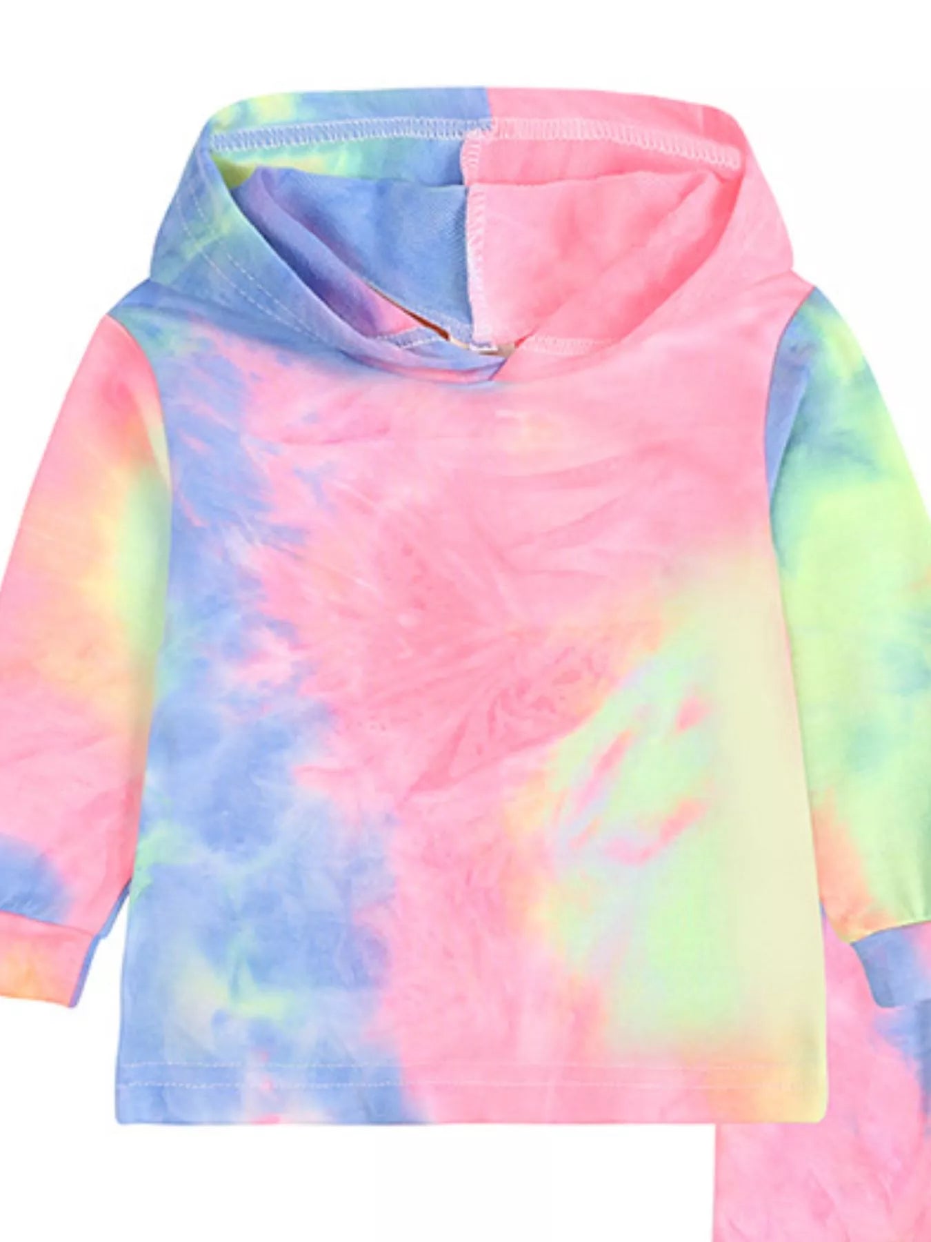 Children's Tie-Dye Hoodie and Pants Set by Trendsi