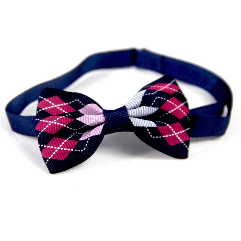Plaid Pet Tie Cat Dog Scarf Accessories Pet Accessories by DC-THE CEO
