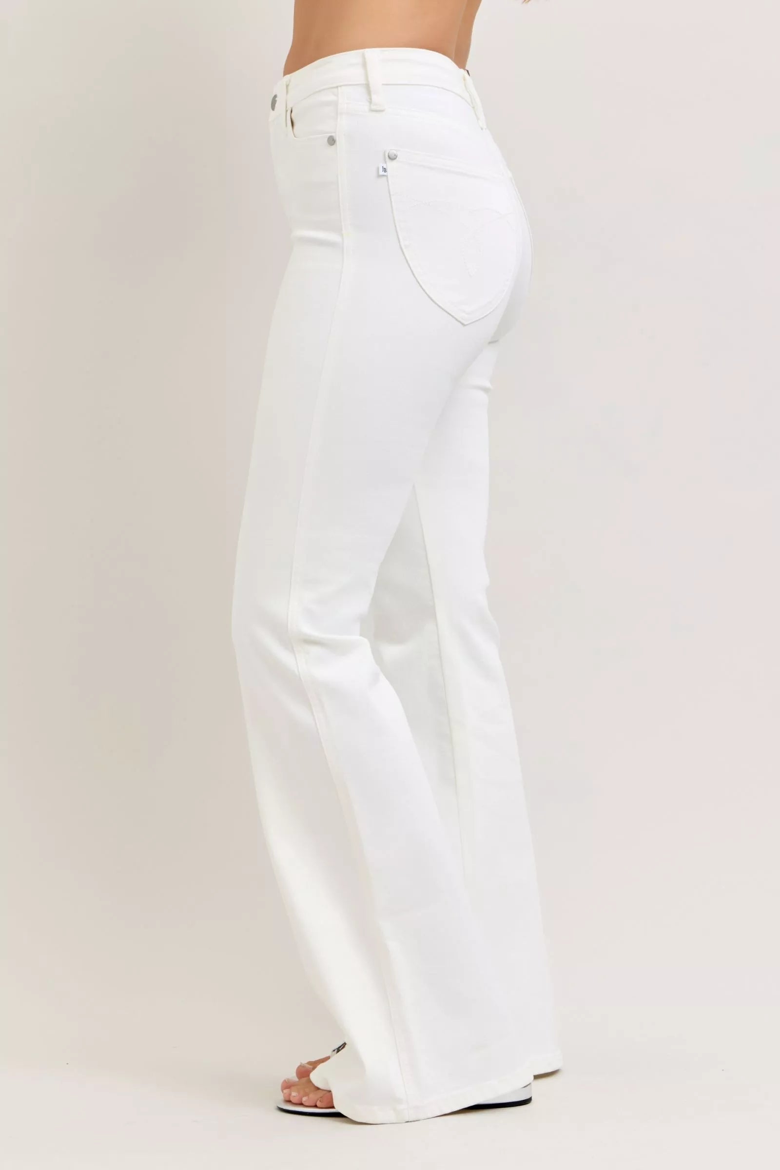 Judy Blue High-Waisted Tummy Control Flare Jeans by Trendsi
